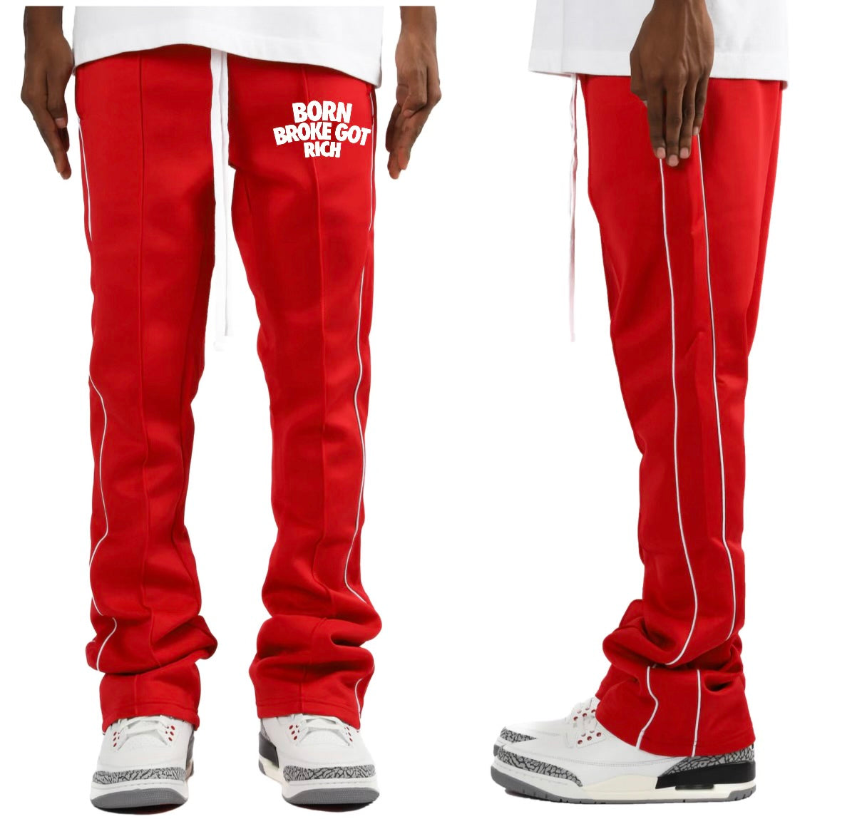 BBGR Superstar Stacked Track Pant